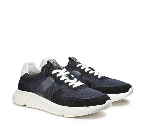 Men's Suede Sneakers Black
