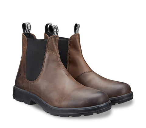 Men's Beatles with brown elasticated ankle boots