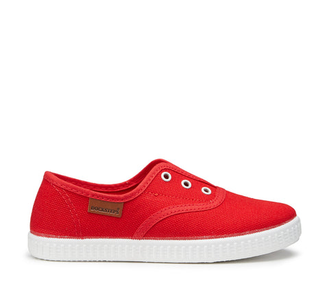 Sneakers Kids in Canvas Rosso